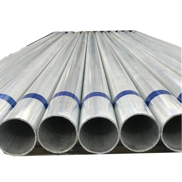 Non alloy Zero Spangle ASTM A53 10.97mm Hot Dip Galvanized Tube for Construction