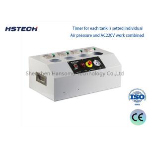 Cheap Automatic White 4-Tank Solder Paste Machine with Alarm System for sale