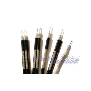 China Plenum Dual RG6 CATV Coaxial Cable 18AWG CCS CMP Rated PVC for Digital Video on sale