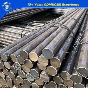 China Black Surface Finish 25mm Hot Rolled Forged Non-Alloy ASTM 1015 Carbon Steel Round Bar on sale