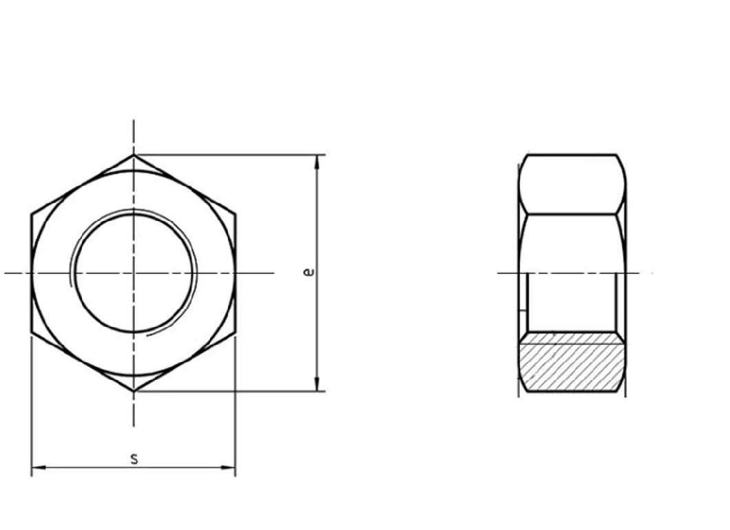 Stainless Steel Lock/Nylon Nut 304 Nut