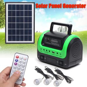 Original Power Solution Solar Home Power Station, New Mini Solar Home System