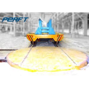 360 Degree Rotating Rail Material Handling Turntable/90 degree with turntable to