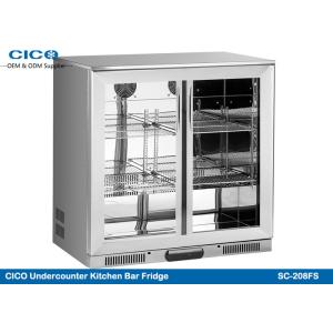 Electric Two Door Under Bench Fridge