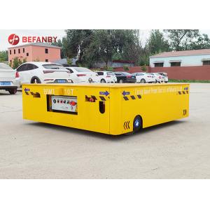 Q235B Steel Wireless Trackless Transfer Cart Battery Driven 25 Tons
