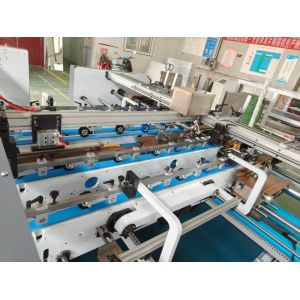 Large Format Two-sheet Carton Gluing And Folding Machine For Corrugated Board