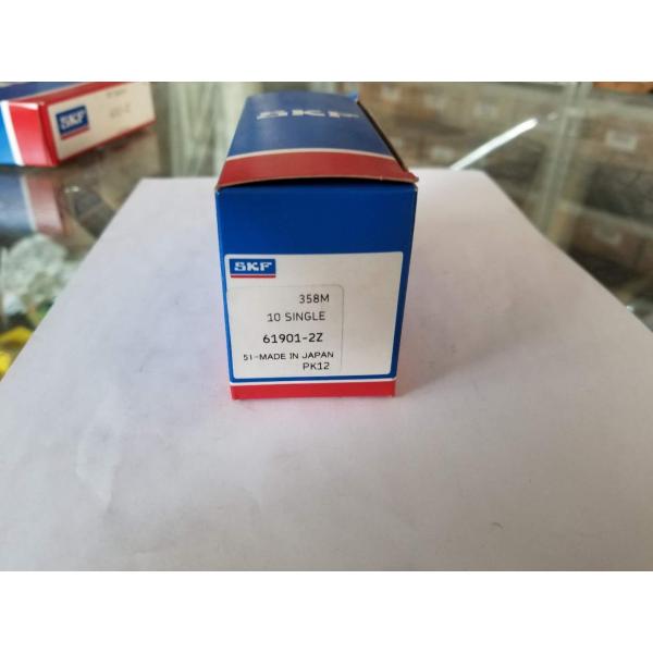 Wear Resistant Fag Deep Groove Ball Bearing , Thin Section Bearing 40 x 62 x 12mm