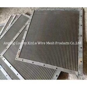 Wedge Wire Flat Panel Johnson Screen Mesh with Flat Plate Dewatering Screen