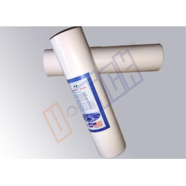 Quality Customized 1 - 50 Micron Pleated Water Filter Cartridge With Female Thread wholesale