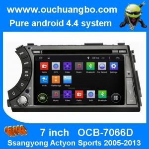 Ouchuangbo Car GPS Stereo Media Ssangyong Actyon Sports 2005-2013 Android 4.4