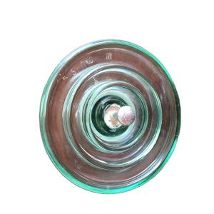 Cheap LXP-120 toughened glass disc suspension insulator for sale