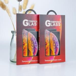 Cardboard Phone Screen Protector Custom Packaging Electronics Blister Pack Box