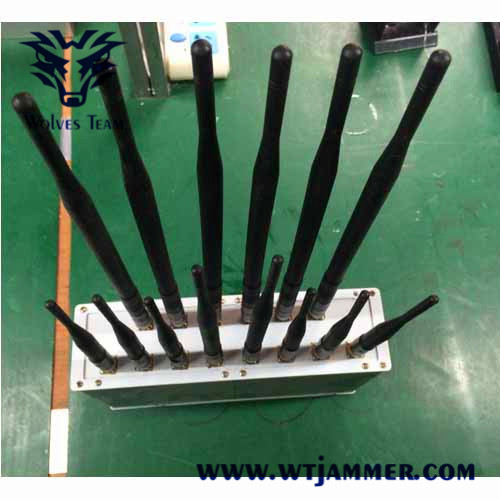 Quality Stationary 16 Bands 50m 58W Mobile Phone Blocker Jammer wholesale