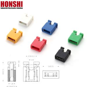 China Automotive Mini Jumper Connector Board to Board Female Socket 1.27mm 2mm 2.54mm Pitch Black Red Yellow with Ni Plating on sale