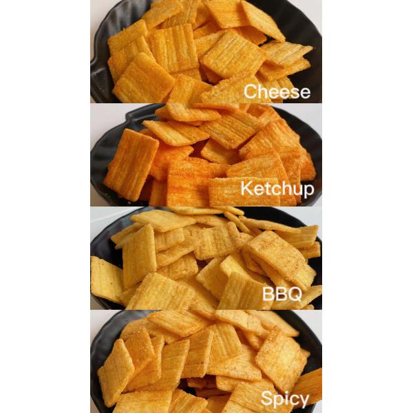 Exotic Snacks Crispy Ketchup Flavor Guoba Tomato Rice Crust Crispy Rice Cracker