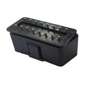 Automobile 24V OBD Car Connector Durable 16 Pin PA66 Brass Material