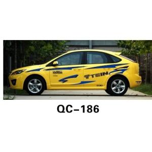 PVC Custom UV offset printing Car Body Sticker QC-186I