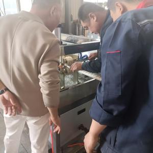 19mm-50mm Pipe Diameter Single Wall Corrugated Tubing Machine With AC Motor