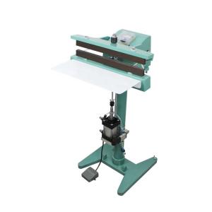Plastic Packaging No Problem with SFLJ-400 Foot Pedal Sealer and 2 Side Heating