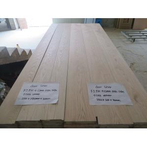 China Unfinished Oak Veneered Door Liner 12mm Oak Lips And Finger Joint Fir Core on sale