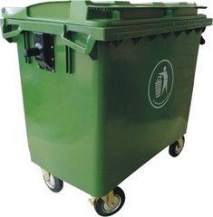 cheap large size plastic garbage trash bin
