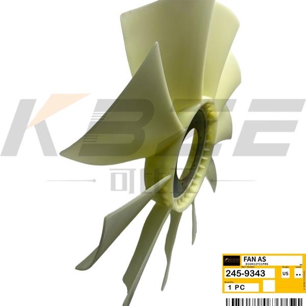 CATERPILLAR 3066 C6.4 FAN BLADE 245-9343 2459343 10B 6H FOR 320D 321D 323D EXCAVATOR