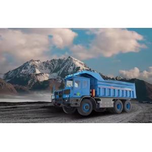 Customized 6*4 Driving Type 3 Axles Tare Weight 39000kg Electric Mining Dump
