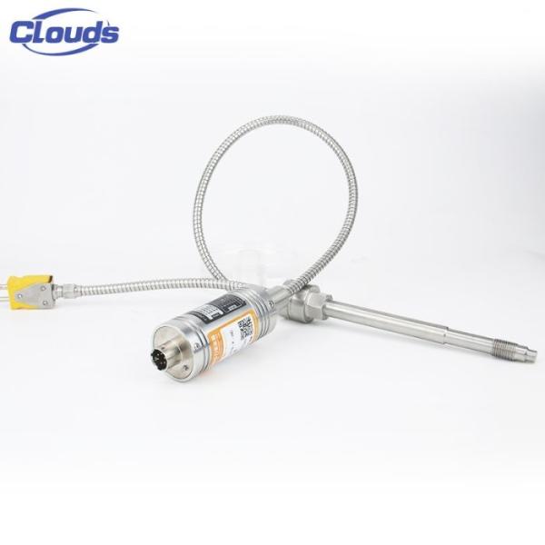 Flexible Stem High-Temperature Melt Pressure Transducer with Thermocouple for