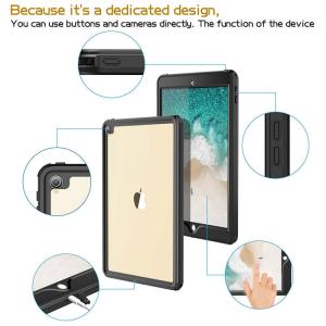 360 Degree Tablet Protective Case Water Resistant IP68 With ROHS Certificat