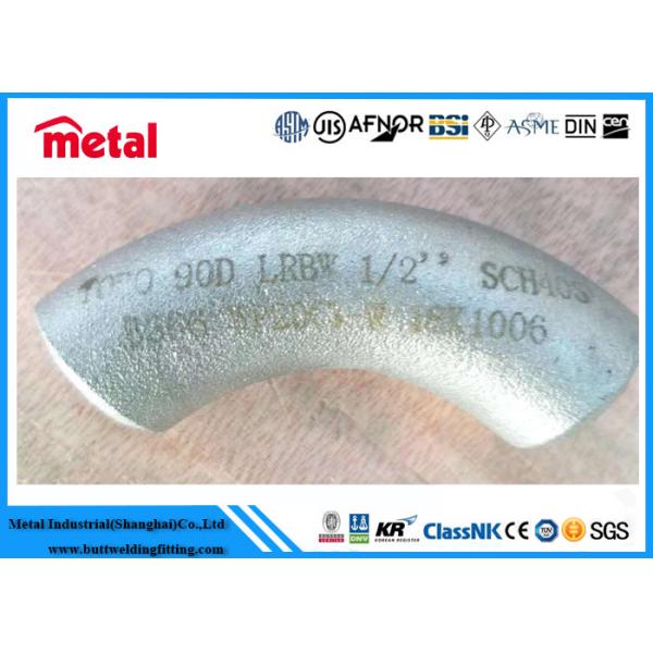 Quality Connection Nickel Alloy Pipe Fittings 90Deg LR Elbow 1/2" SCH40S B366 WP20CB-W wholesale