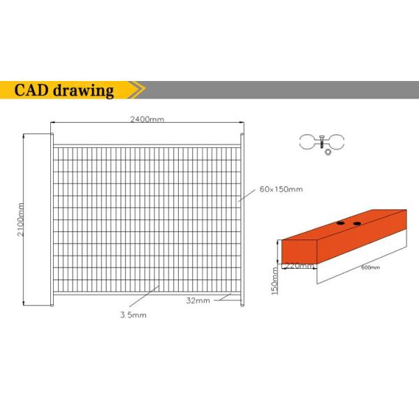 Temporary Fencing panels ,hot dipped galvanized temp fencing panels OD 32 pipes x 2.00mm FRANKLIN HR supplier