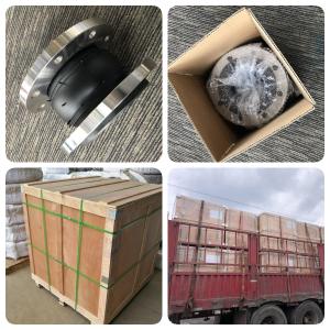 DN15-DN4000 Pipes Flexural Rubber Expansion Joint With Valve Support And 304