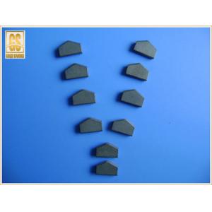 YK15 YK20 Grade Cemented Carbide Tips High Thermal Conductivity For Mining