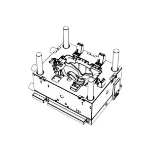 OEM / ODM : Custom Precision Machining Molds / Transparent AR middle frame (1*1)