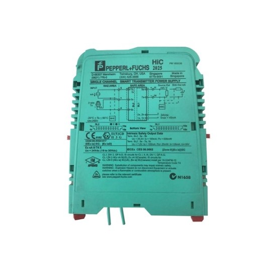 Pepperl + Fuchs - HIC2025 SMART TRANSMITTER POWER SUPPLY, 24V DC SUPPLY, 1