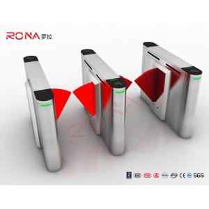 Stadiums Fingerprint Optical Turnstile Flap Barrier Gate Entrance Turnstiles