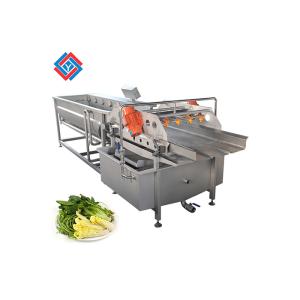 China Industrial Leafy Vegetable Fruit Washing Machine For Asparagus Mushroom Salad on sale
