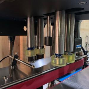 Cosmetic Factory Automatic Twist off Cap Screwing Machine Manufacturing Plant