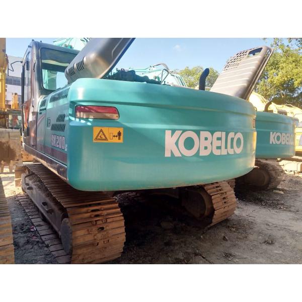 Year 2009 Used Crawler Excavator Kobelco SK200-8 Hino J05E engine with High