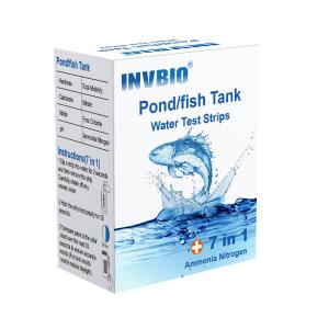 High Accuracy Invbio Aquarium Water Test Strips Ammonia Nitrates Fish Tank Lead Test