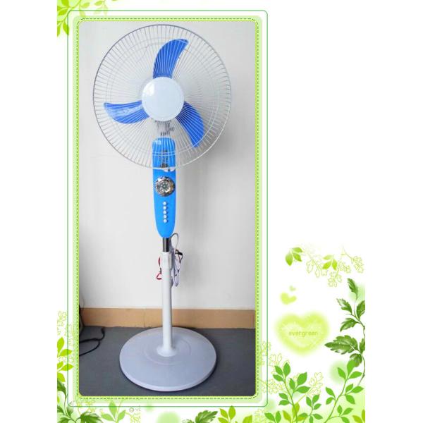 Quality High Peak Rpm 13~15W Solar Stand Fan With 1.25m Adjustable Fan Height wholesale