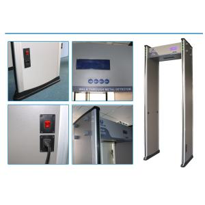 18 Zones Security Walk Through Metal Detector Body Scanner For Bank