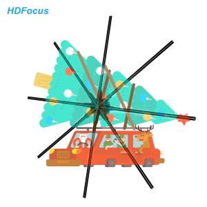 Led Fan 3d Holgram Display Wifi Holographic Projector Fan Holographic Fan 180cm