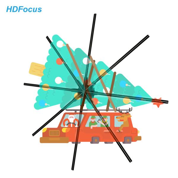 Quality Led Fan 3d Holgram Display Wifi Holographic Projector Fan Holographic Fan 180cm wholesale