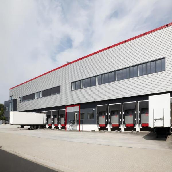 Anti Corrosion Galvanized Steel Structure Building Prefabricated Metal Frame Warehouse