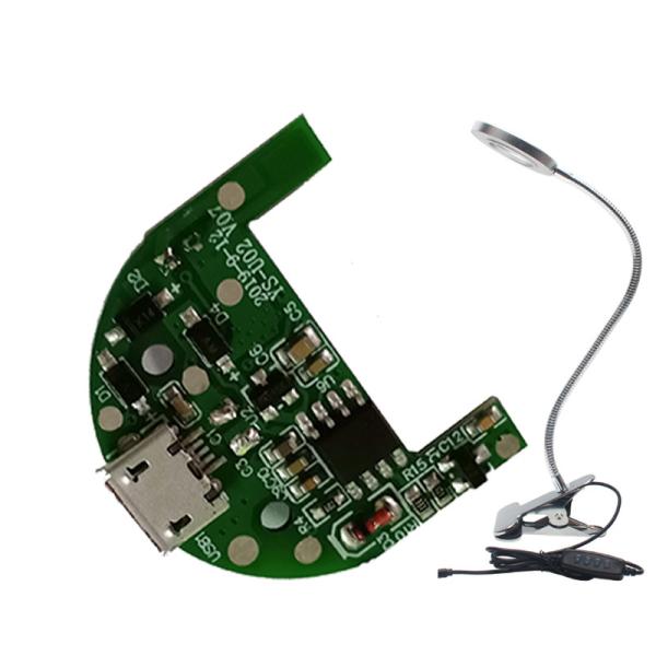 Quality Bedroom Button Key Clip Lamp 5V 3W Custom PCB Assembly wholesale