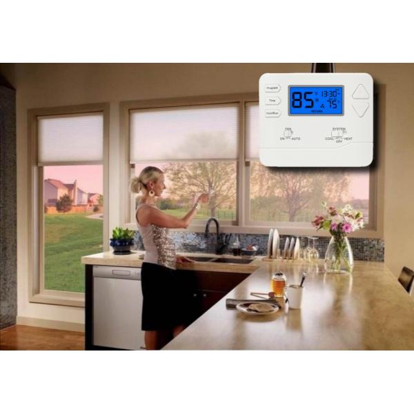 IP20 24VAC Intelligent HVAC Thermostat Multi - Function Energy Saving