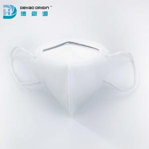 9.5cm Elastic Ear Loop Dustproof KN95 Face Mask