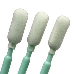 China Q Tips Round Head Sponge Swab With 65 Polypropylene Handle on sale