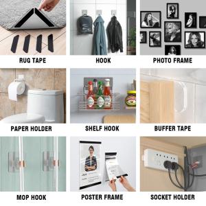 Reusable Adhesive Gel Tape Small Rolls Of Easy-to-carry Non-marking Washable